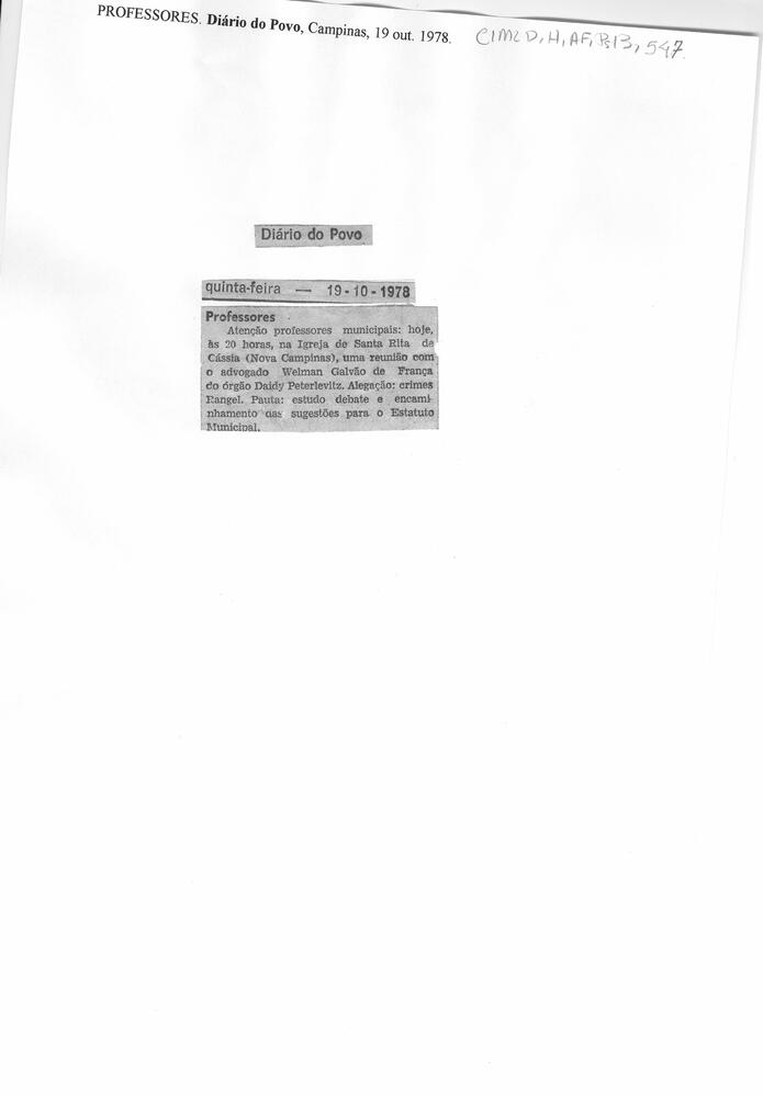 Original Digital object not accessible