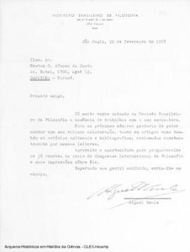 Carta de Miguel Reale