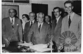 Posse de Joaquim da Costa Ribeiro como Presidente da Comissão de Energia Atômica